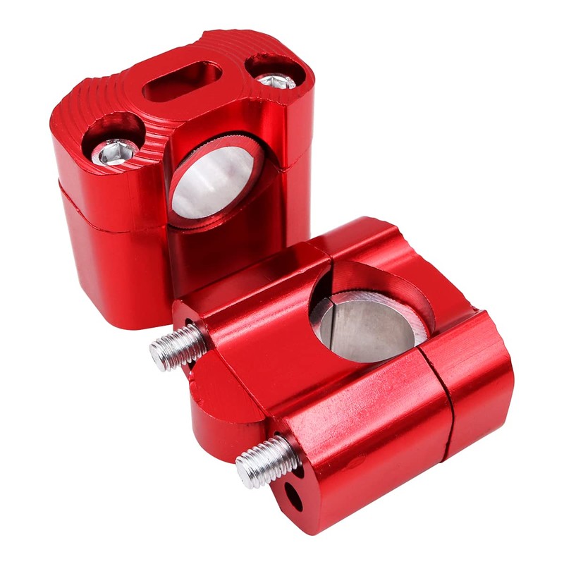 VOANZO 2PCS Motorcycle Handlebar Risers 22mm Universal Motorcycle Handle Bar