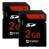 Synergy Digital Tarjetas de memoria SD de 2 GB -