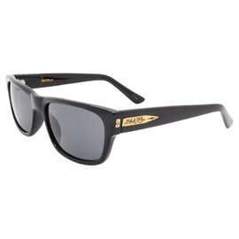 Black Flys Sunglasses - MC Fly / Frame: Shiny Black Lens: Gray Polarized