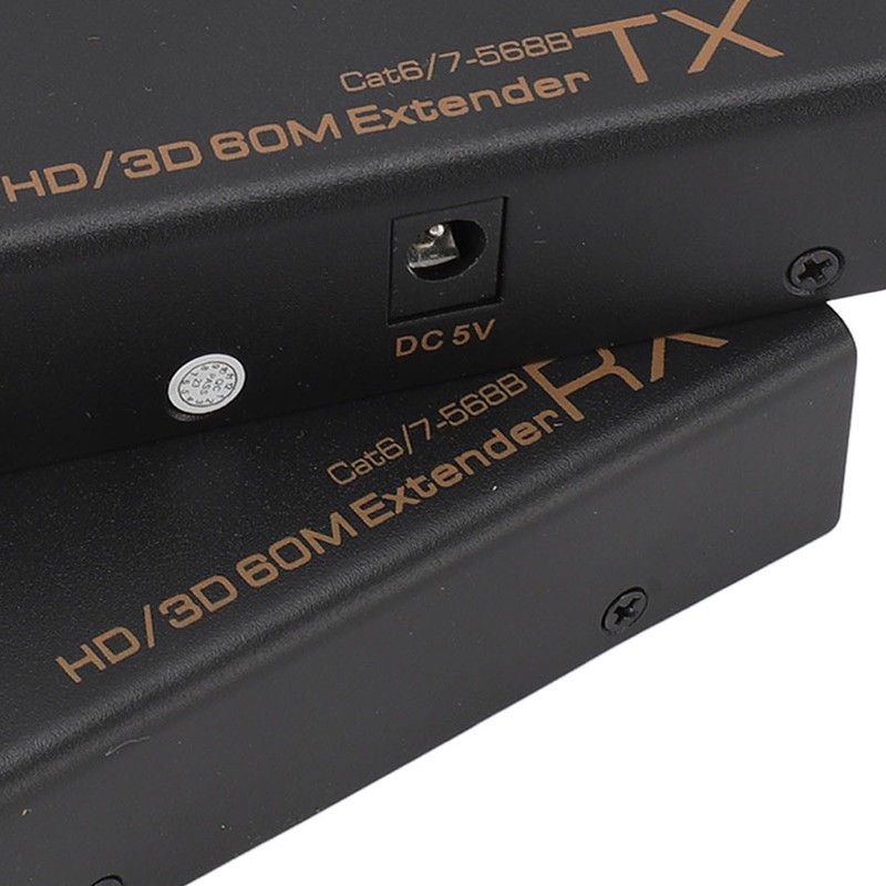 HD Multimedia Interface Extender By Single Cat 6/7‑5688 DC 5V