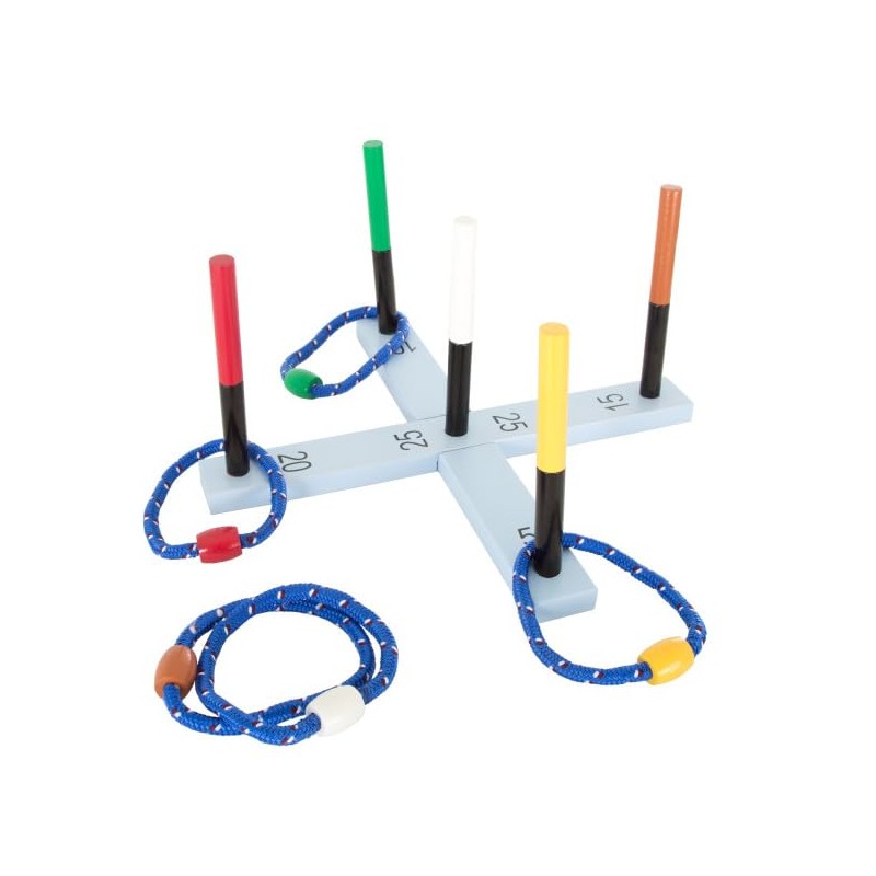 HEY! PLAY! Rope Ring Toss Game