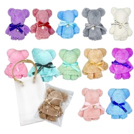 Retirement Petite Gift Towel, Handkerchief, Set of 12, Individually Packaged, Present, Hand Towel, Cute, Gift, Retirement, Wedding, Return, Gender (12 Pieces)