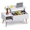 WLIVE Coffee Table for Living Room, Lift Top Coffee Table
