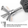 Oiieco 9Pcs Drywall Screw Depth Setter, 1/4 Inch Hex Shank