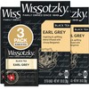 Wissotzky Earl Grey Black Tea, 3 Pack - 60 Tea