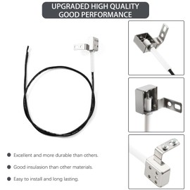 IG-49B Electrode Igniter Grill Replacement Parts for Master Forge Grill BG179 Series Ignition Wire BG1793B-A BG179C CIMF1 CIMF1-X3 98162 503225-10 IG49B 102192 BG179 Ignitor with Hose Clamp 3 Pieces