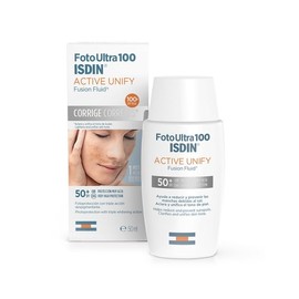 ISDIN Active Unify Fusion Fluid Face Sunscreen SPF50+ 50 ml