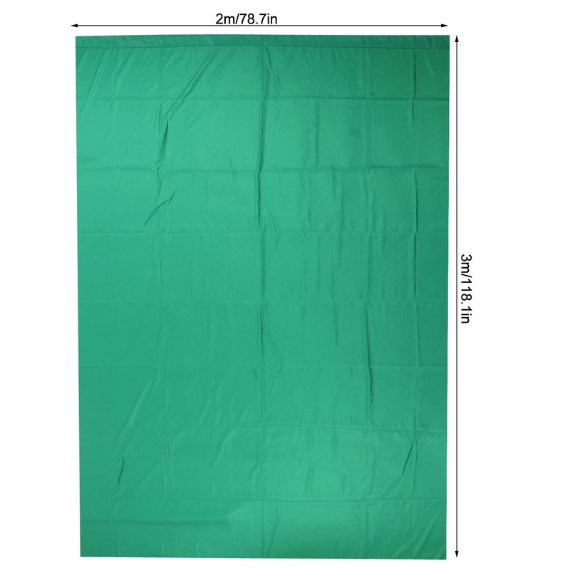 Photographic Green Screen Green Cotton Polyester Perforated Background Cloth for