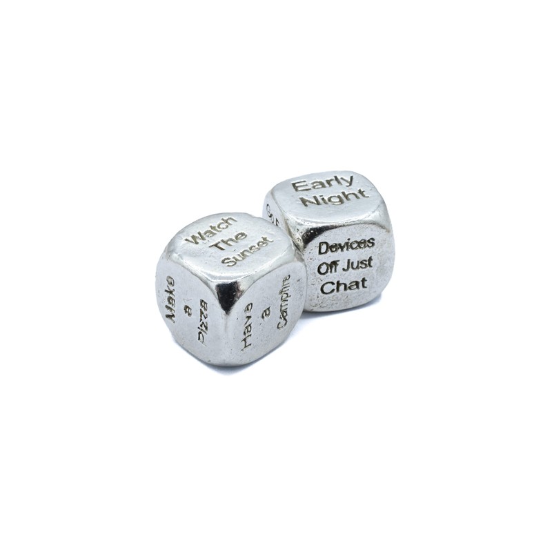8 Year Anniversary Metal Date Dice Create a Unique 8th