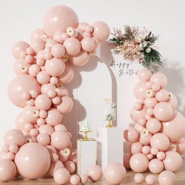 Pastel Orange Balloons in different sizes 5 10 12 18inch-134pcs Pastel Orange Balloons for Garland Arch，Baby Shower Graduation Wedding Anniversary Gender Reveal Birthday Party Decorations