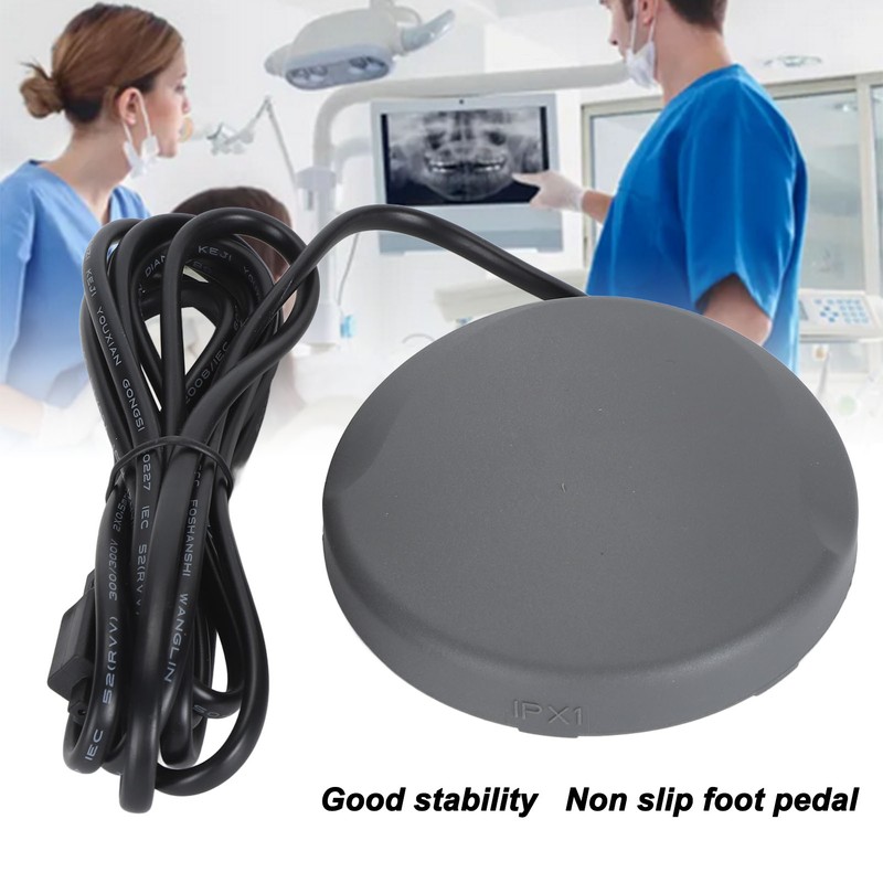 Tooth Scaler Foot Switch Anti Slip Universal Teeth Chair Round