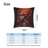Abucaky Pillowcase Set of 2 African American Black Woman Throw
