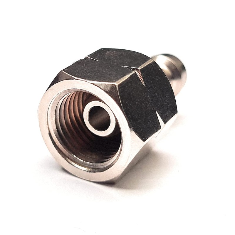 BBQ Male Quick Release Connector 1/4" BSP Left Hand Thread