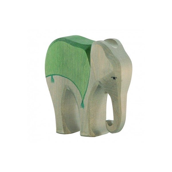 Ostheimer 41912 Elephant (Saddle) Height 14 cm Wooden