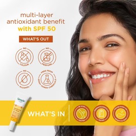 Simplle's Mattifying UV Fluid Sunscreen with Niacinamide, SPF 50 PA++++, for Oily and Sensitive Skin, 40ml, Pack of 2