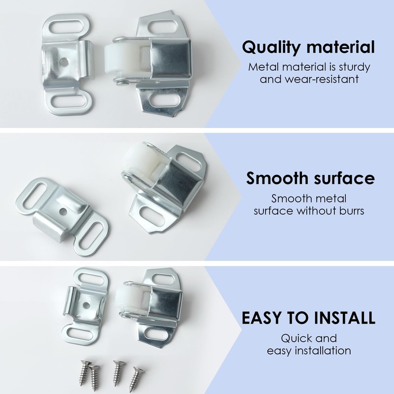 Mailbox Replacement Roller Catch Latch, Durable Roller Catch Latch with