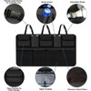 Car Trunk Organizer, Backseat Hanging Organizer with 9 Large Storage
