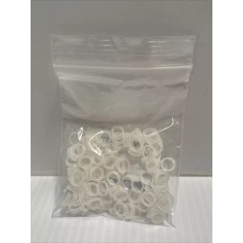 invisalign orthodontic elastics 1/4” medium clear 4.5oz Latex Free