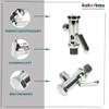 KOTARBAU® Toilet Flush Chrome 3/4 Inch Release Mechanical Tap Toilet