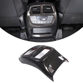 TongSheng Fit for Honda Pilot 2016-2022,Honda Ridgeline 2017-2023,Honda Passport 2019-2023 ABS Rear Air Oulet Switch Anti-Kick Decorative Cover (Carbon Fiber)