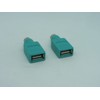Unbranded 2x Pcs Pack USB Female to PS2 6 Pins