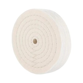 predolo 8" Cotton Buffing Wheel 70Ply Polishing Metal Stainless Steel Aluminum Alloy Wood, Buffing Polishing Wheel, 5/8" Arbor
