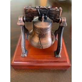 Liberty Bell on a Wooden Stand