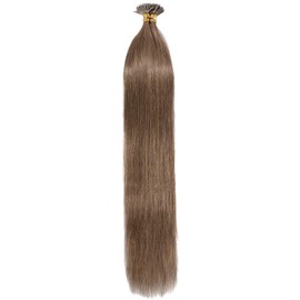 ALISY Human Hair I TIP Tip Extensions Remy Hair Color Wig Extensions 50pcs (16inch, 16#)