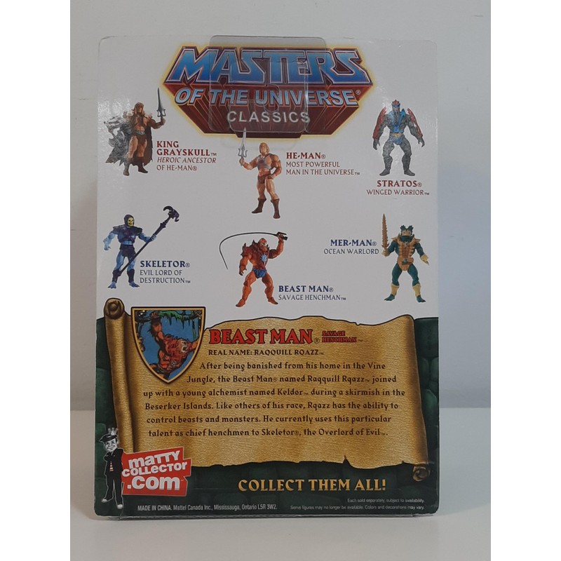 HeMan Masters of the Universe Classics Exclusive Action Figure Beast