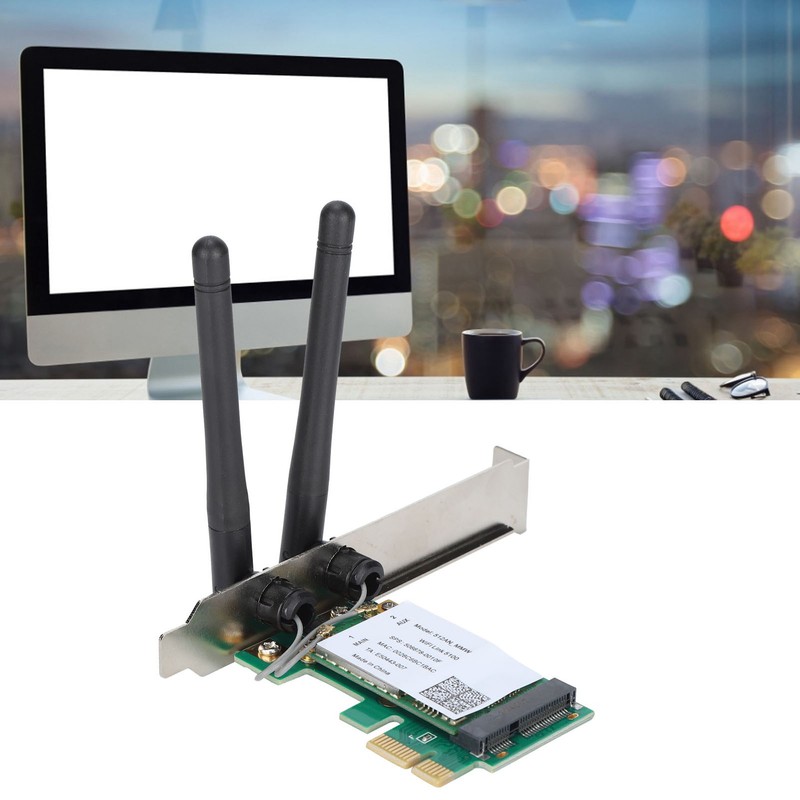 WiFi Adapter DualBand 2.4/5Ghz 300Mbps Signal Stability Wireless Connector for