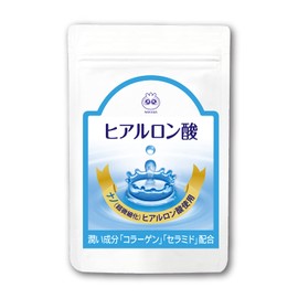 【公式】 わかさ生活 ヒアルロン酸 31粒入り （1ヵ月分） 1日1粒 ナノ(超低分子)ヒアルロン酸 低分子ヒアルロン酸 コラーゲン エラスチン ビタミンE ムチン ラクトフェリン 月見草油 配合