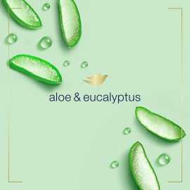 Dove 10.1Oz Foaming Hand Wash Aloe Eucalyptus Pack Of 6 Moisturizing Wash