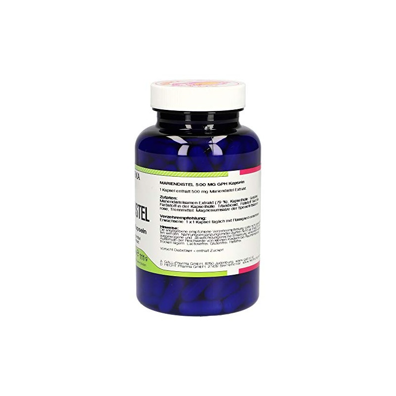 Gall Pharma Mariendistel 500 mg GPH Kapseln, 1er Pack (1