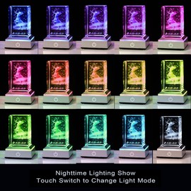 Sagittarius Zodiac Astrology Gifts for Women Men, 3D Crystal Sagittarius Glass Figurine Decor Constellation Stuff November December Birthday Gifts for Girlfriend Woman Wife Gifts Sign Symbolic:Candid