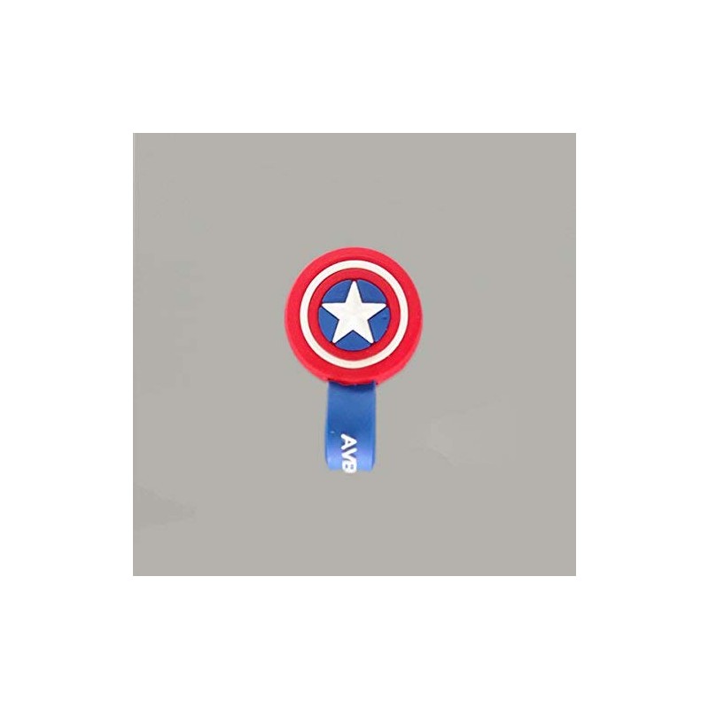 Stethoscope Charms Clip - Medical Gift (Captain America), Medical Charms