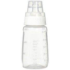 NUK Gerber First Essentials Clear View Silicone Bottle, Slow Flow, 5 oz