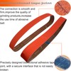 Tonmp 6 PCS 2 x 42 Inch Metal Grinding Ceramic