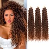 Curly Braiding Hair 22Inch 3Packs Deep Wave Braiding Hair 90G/Pack