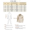 PJ PAUL JONES Men's Troyer Pullover with Zip Work Jumper