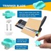 Upgraded Version 8x Paper Cutter Replacement Blades: A4 Paper Trimmer