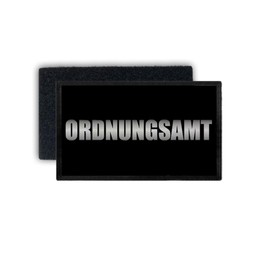 Copytec Patch Ordnungsamt Reflective Patch Hat Patch 7.5 x 4.5 cm #35872