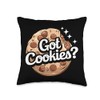 Cookie Got Cookies Throw Pillow