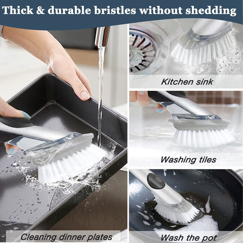 Brush Refills for OXO Dish Brush - 4 Pack Dish