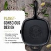 Victoria Cast Iron Grill Pan, Square Grill Pan, Cast Iron