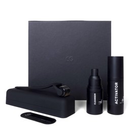 Copenhagen Grooming Beard Growth Kit - The Original Beard Growth Kit for Men with Derma Beard Roller, Cleanser, Activator Serum Beard Oil & Beard Keychain Comb (50 Days Supply)