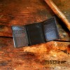 Yoder Leather Company Handmade Amish Leather Trifold Wallet in Black