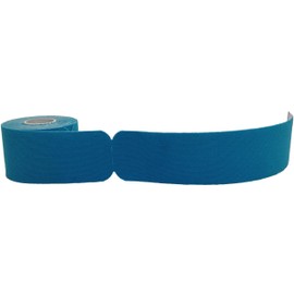 Therapist’s Choice® Kinesiology Tape Pre-Cut Roll (2-Inch x 16.4-Feet) (Blue)