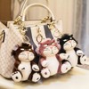 Set 3 Llaveros De Gato Minino Peluche Hermosos Gatitos Cat