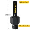 Drilax 5/8-11 Drill Adapter Attachment 5/8 Threaded Arbor Diamond Hole
