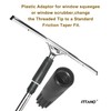 ITTAHO Window Squeegee Adaptor,Extension Pole Attachment for Microfiber Window Washer,Window